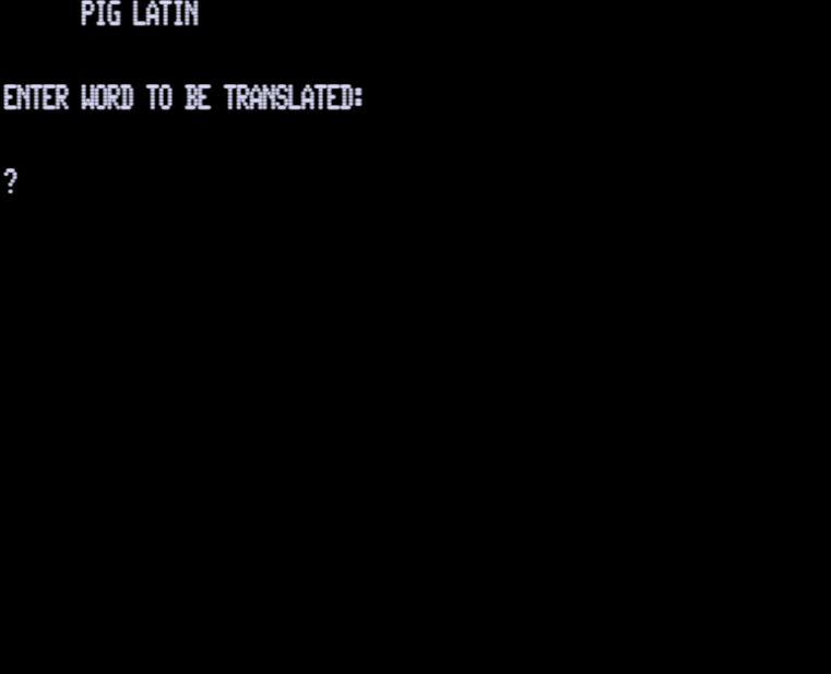 Screen shot